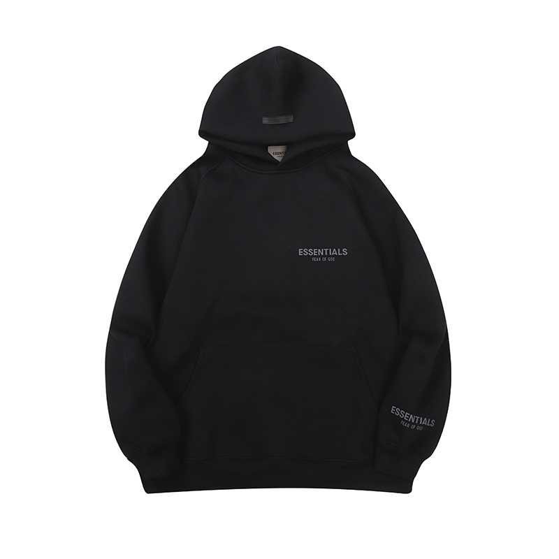 Essentials Black Hoodie